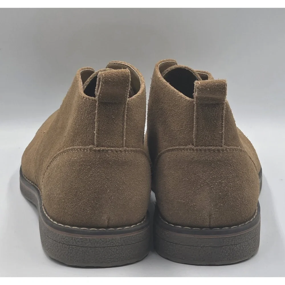 GH Bass Pearce Mens 11 D Tan Suede Leather Chukka Desert Boots Brown